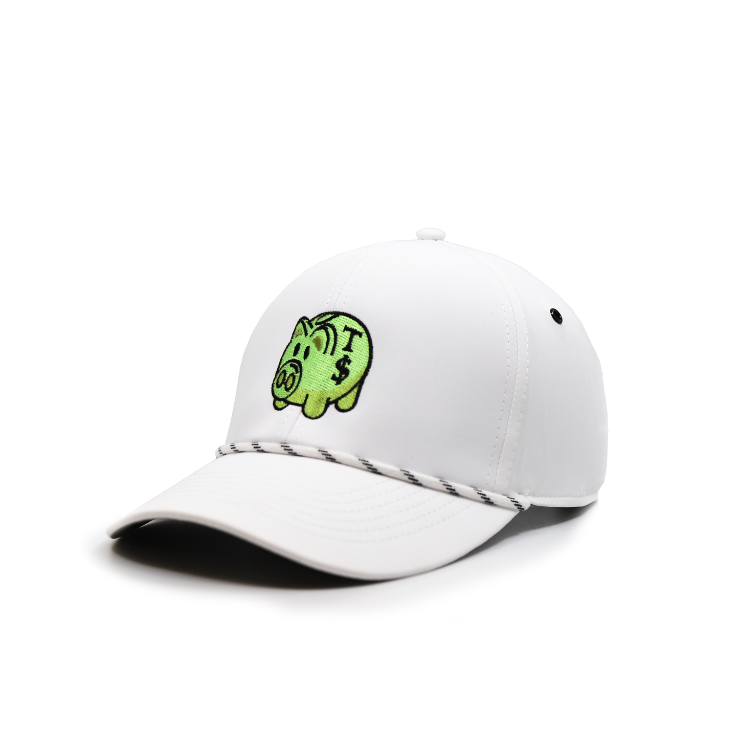 Tiny Money Performance Rope Cap (White)