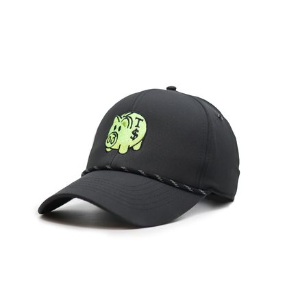 Tiny Money Performance Rope Cap (Black)