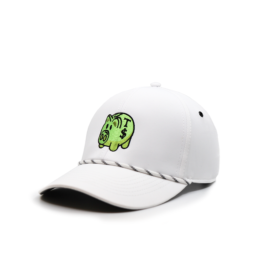 Tiny Money Performance Rope Cap (White)